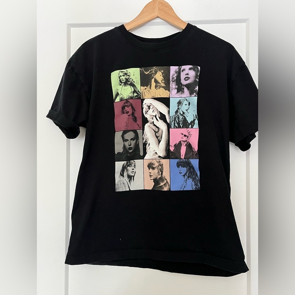 Authentic Taylor Swift Era's Tour 2023-2024 Merchandise 100% Cotton Graphic Tee